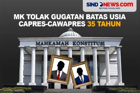 mk tolak batas usia capres